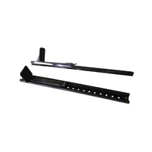 Charger l'image dans la visionneuse Gallery, Kit de cale-pieds fixes (2 pcs), 60cm rails, plastique renforcé, pour kayaks sans Governail