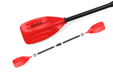 Chargez l'image dans le visualiseur de la galerie, Pagaie de kayak pour enfants 125cm - ROUGE