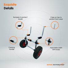 Load image into Gallery viewer, Riot Sit-On-Top Kayak Cart/ Buggy / Trolley