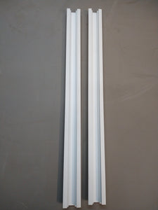 Glissières extérieures Boreal Design blanc, 60cm/ 23.6
