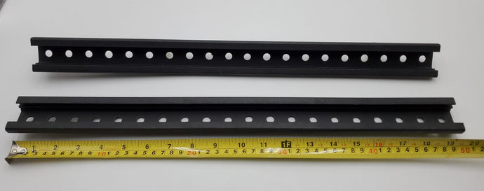 Riot slider footpedal rails 50 cm (paire)