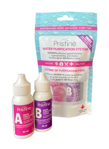 Système de purification de l'eau Pristine 2x30ml