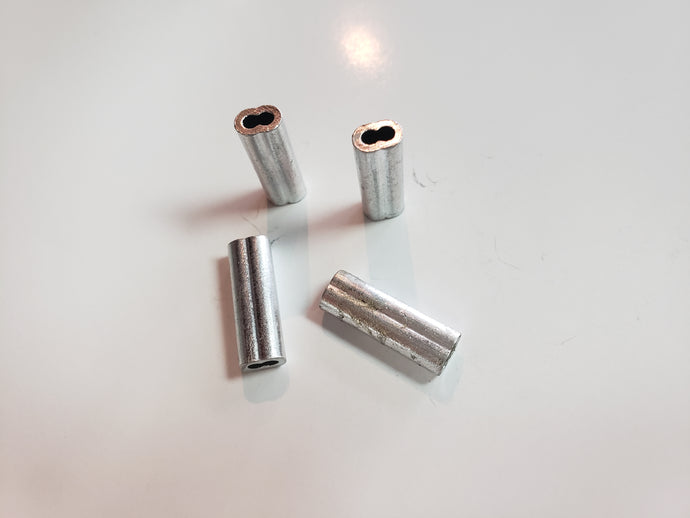 UMAT-009 Fixations de câbles Manchons en aluminium 1,6mm (4pcs)