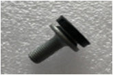 Vis pour manivelle M8, acier inoxydable