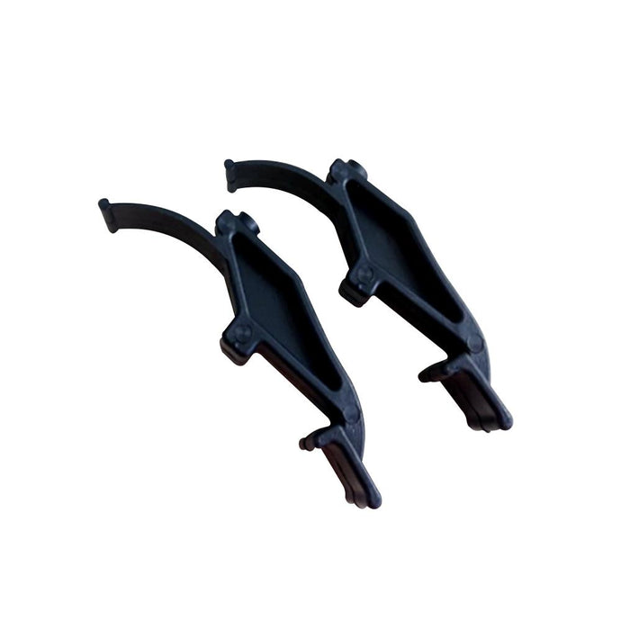 Gâchette, pour cale-pied, nylon noir moulé par injection 6/6 (2pcs)