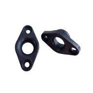 Attache de sangle, nylon noir moulé par injection (2pcs)
