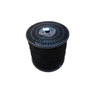 Cordon élastique noir de 6mm (section de 4m/ 158-inch)