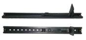 Kit de cale-pieds fixes (2 pcs), rails de 50cm, plastique, pour Quest 9.5/10 - 50cm