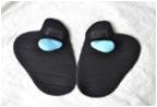 Barres cuisses Suregrip Whitewater (comprend 2 barres cuisses roto, 2 housses en néoprène et le matériel),4#