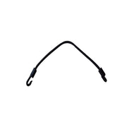élastique complété par un crochet ouvert et un clip de pointe (0.35m) (1 pc)