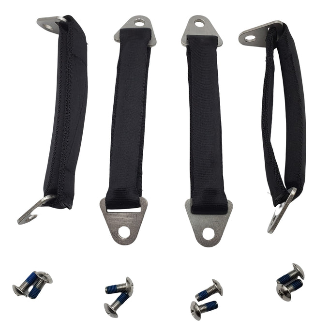 Magnum Handle Kit (4 rubber handles w/ hardware)