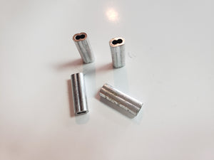 UMAT-009 Manchons aluminium cable fastenings 1.6mm (4pcs)