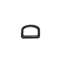 Charger l&#39;image dans la galerie, UMAT-085 Dee ring,25mm wide(black plastic)(4pcs)