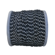 UMAT-114 Reflective rope, 5mm, black /ft