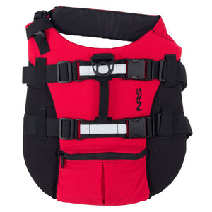 NRS CFD Dog Life Jacket-Red