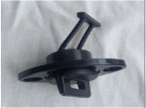 Drain plug injection-molded black nylon