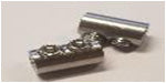Clamp kit for cable (1 pair) for steeel wire rudders (and for Mako kayaks)