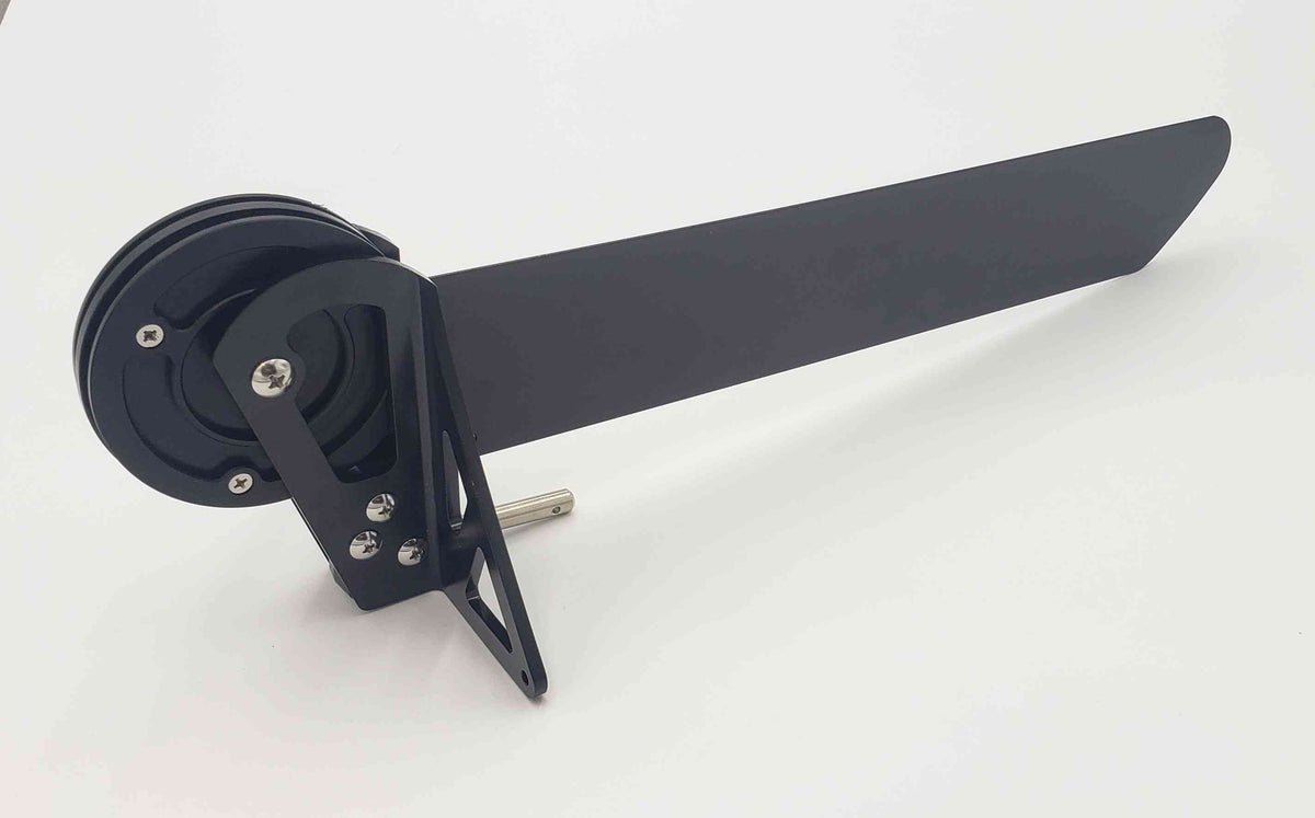 Aluminum Solo Rudder Kit for Boreal Design Composite and Thermoformed ...